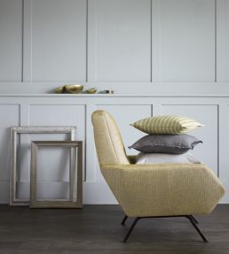 Corin Fabric by Romo Pewter