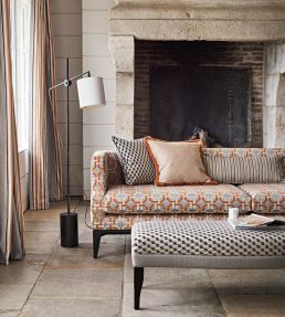 Orton Fabric by Romo Slate