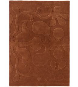 Nanimarquina Rooted rug Terracotta 01EAMROOROJ03 Terracotta