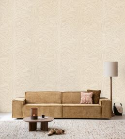 Cocoon Mural by Eijffinger Beige/Sand