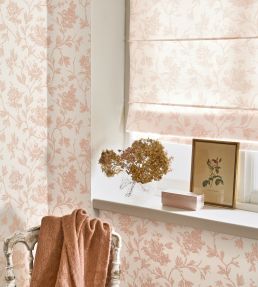 Rosa Wallpaper by Casadeco Rose Blush