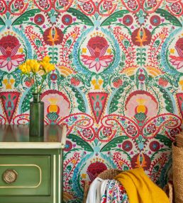 Rosa Mundi Wallpaper by MINDTHEGAP Multi