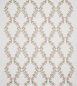 Rosalind Fabric by Colefax and Fowler Pink/Green