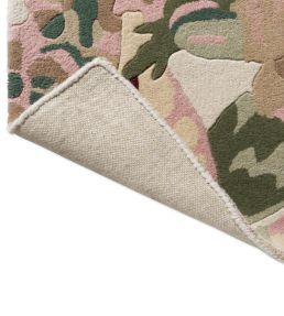 Sanderson Rose & Peony rug Red 45000140200 Red