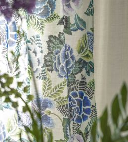 Rose de Damas Fabric by Designers Guild Cobalt