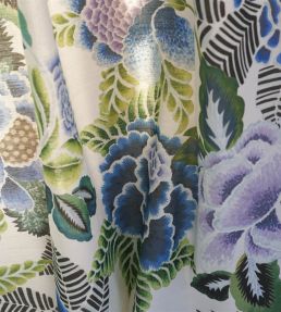 Rose de Damas Fabric by Designers Guild Cobalt