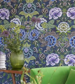 Rose De Damas Mural by Designers Guild Indigo