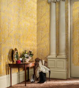 Roseberry Wallpaper by Cole & Son Jade