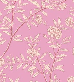 Roseberry Wallpaper by Cole & Son Fuchsia