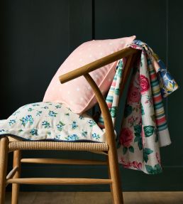 Rosebud Fabric by Clarke & Clarke Cobalt