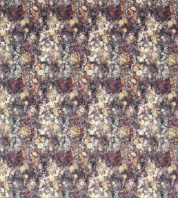 Rosedene Fabric by Studio G Raspberry / Ochre