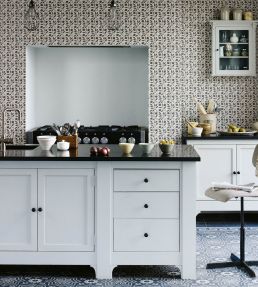 Rosehip Wallpaper by Morris & Co Linen