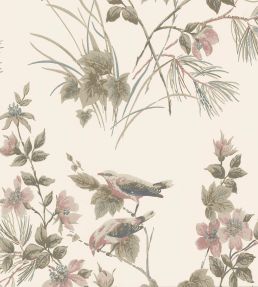 Rosemore Wallpaper by 1838 Wallcoverings Natural