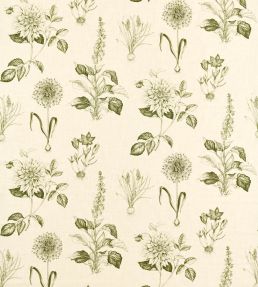 Roseraie Fabric by Clarke & Clarke Sage