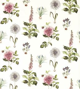 Roseraie Fabric by Clarke & Clarke Summer