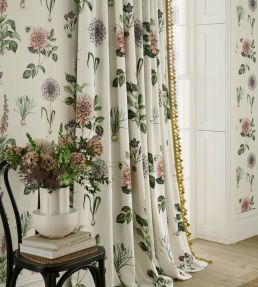 Roseraie Fabric by Clarke & Clarke Blush
