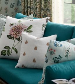 Roseraie Fabric by Clarke & Clarke Blush