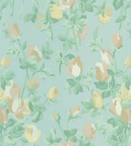 Roseraie Wallpaper by Jannelli&Volpi Sky Blue