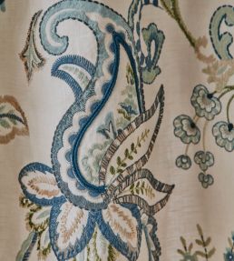 Roseto Fabric by Colefax and Fowler Red/Green