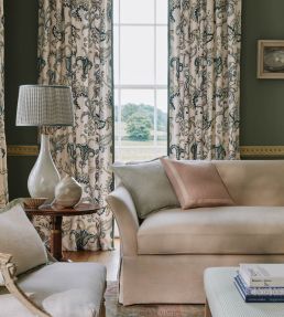 Roseto Fabric by Colefax and Fowler Red/Green