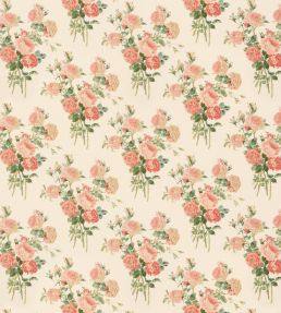 Rosie Fabric by George & Minnie Raspberry/Teal
