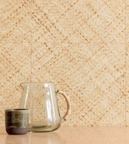 Rotin Wallpaper by Elitis Une Joyeuse Tribu
