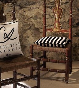 Roubine Cushion 40 x 30cm by Christian Lacroix Taureau