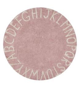 Lorena Canals Round ABC rug Nude Vintage C-ABC-VNN Nude Vintage