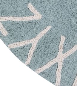 Lorena Canals Round ABC rug Vintage Blue-Natural C-ABC-VBN Vintage Blue-Natural