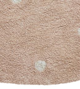 Lorena Canals Round Dot rug Rose C-RDOT-ROS Rose