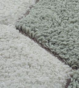 Lorena Canals Round Honeycomb rug Blue Sage C-COMB-BSG Blue Sage