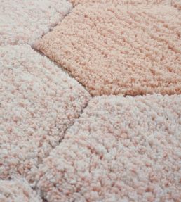 Lorena Canals Round Honeycomb rug Rose C-COMB-ROS Rose