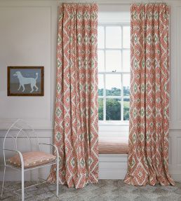 Rowley Fabric by Colefax and Fowler Beige