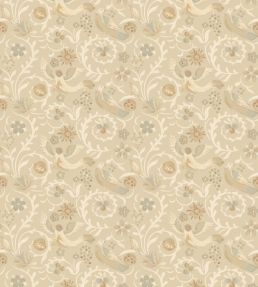 Royal Court Wallpaper by GP & J Baker Parchment