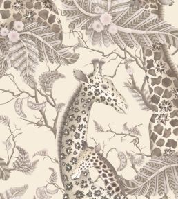 Royal Giraffe Wallpaper by Cole & Son Pebble