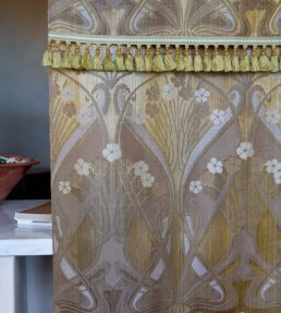 Royal Ianthe in Helsham Fabric by Liberty Topaz