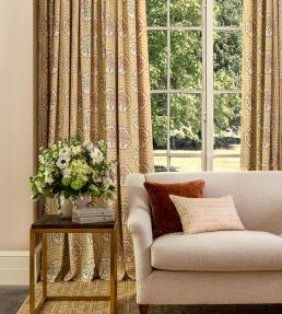 Royal Maze Fabric by GP & J Baker Royal Blue