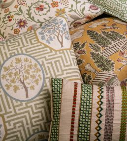 Royal Maze Fabric by GP & J Baker Sage