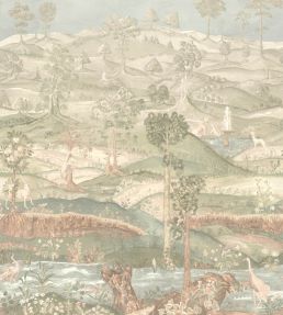 Royal Park Panel Mural by GP & J Baker Antique