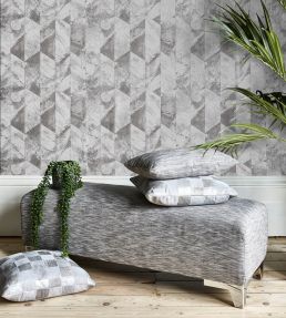 Ruben Fabric by Prestigious Textiles Indigo