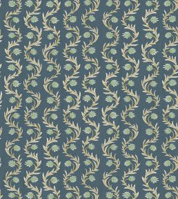 Rubia Wallpaper by Josephine Munsey Navy