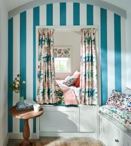 Rubus Fabric by Sanderson Raspberry