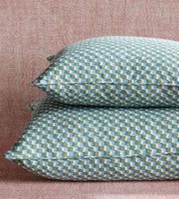 Ruffle Fabric by Fermoie Red/Grey