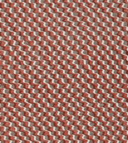 Ruffle Fabric by Fermoie Red/Grey