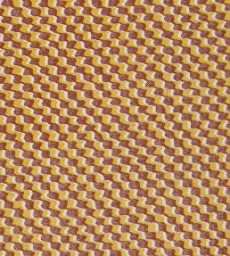 Ruffle Fabric by Fermoie Yellow/Brown