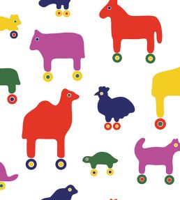 Rulla Wallpaper by Marimekko Multi