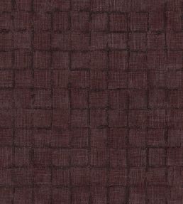 Rustic Check Wallpaper by Eijffinger Red