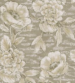 Rustic Floral Wallpaper by Eijffinger Beige / Sand / Green