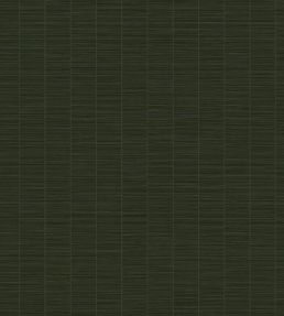 Rustic Stripe Wallpaper by Eijffinger Dark Green
