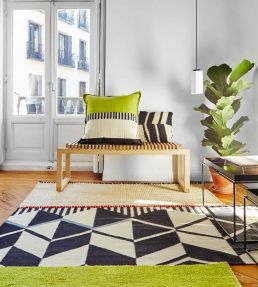 GAN Rustic Chic Geo rug Pistachio 02RC320SFE3-200250 Pistachio